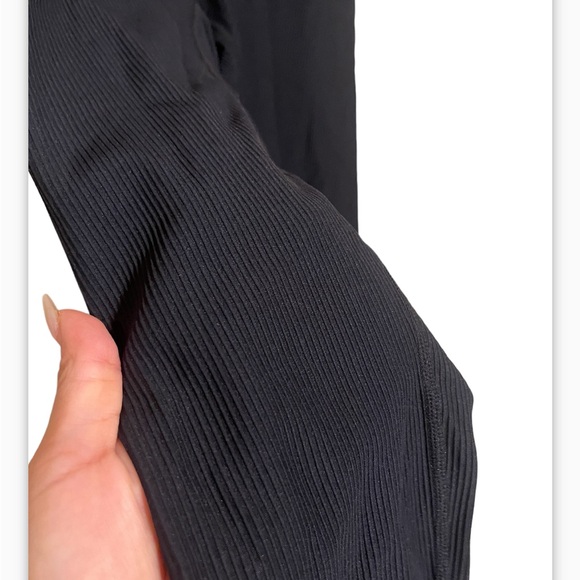Til You Collapse black ribbed leggings size S - Picture 5 of 7